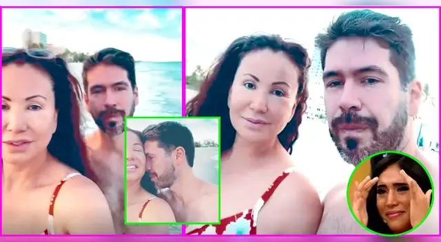 Janet Barboza se reencuentra con Miguel Bayona en los Estados Unidos. Janet Barboza se reencuentra con Miguel Bayona en los Estados Unidos.