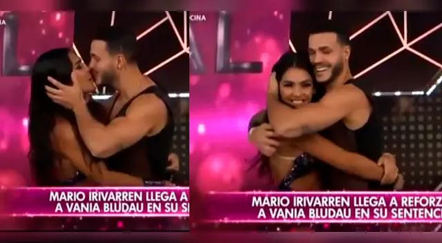 Vania Bludau templadaza de Mario Irivarren.