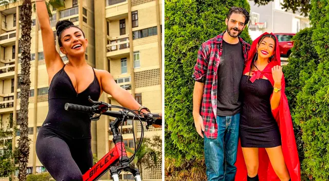 Diana Sánchez se luce feliz y tranquila.