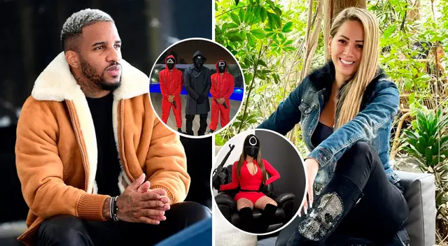 Melissa Klug y Jefferson Farfán celebraron Halloween.