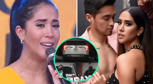 En el audio presentado en Magaly TV, Rodrigo Cuba acusa a Melissa Paredes de no dejarlo ver a su hija, y ella se defiende alterada.