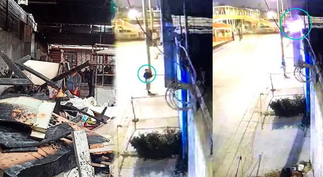 Hombre habría provocado incendio en almacén de Congo Plaza.