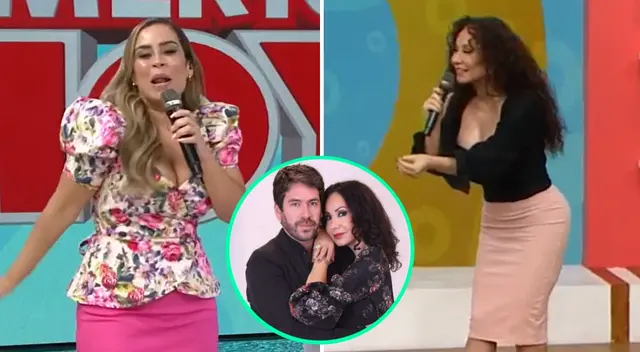 Janet Barboza volvió a América Hoy tras días de ausencia por su viaje con Miguel Bayona, y Ethel Pozo no pudo dejar de emocionarse. Janet Barboza volvió a América Hoy tras días de ausencia por su viaje con Miguel Bayona, y Ethel Pozo no pudo dejar de emocionarse.