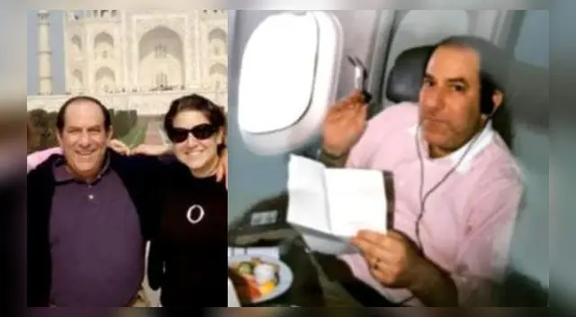Compró boleto de avión ilimitado y viajó gratis en primera clase junto a su esposa.