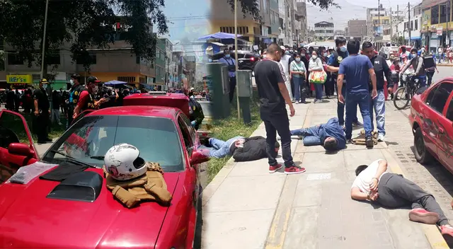 Frustran robo a agente del BCP en Santa Anita.