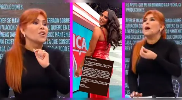 Magaly no tuvo más remedio que reírse y dejarle en claro a Melissa que solo le estarían mintiendo. Magaly no tuvo más remedio que reírse y dejarle en claro a Melissa que solo le estarían mintiendo.