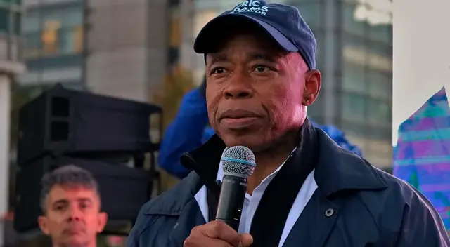 Eric Adams, el expolicía afroestadounidense.