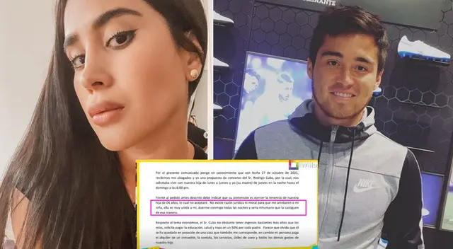 Melissa Paredes y su nuevo comunicado donde aclara los intentos de conciliación con Gato Cuba Melissa Paredes y su nuevo comunicado donde aclara los intentos de conciliación con Gato Cuba