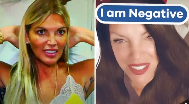 Jessica Newton reveló que su prueba de covid-19 salió negativo y se mostró feliz porque podrá volver a hacer sus actividades.