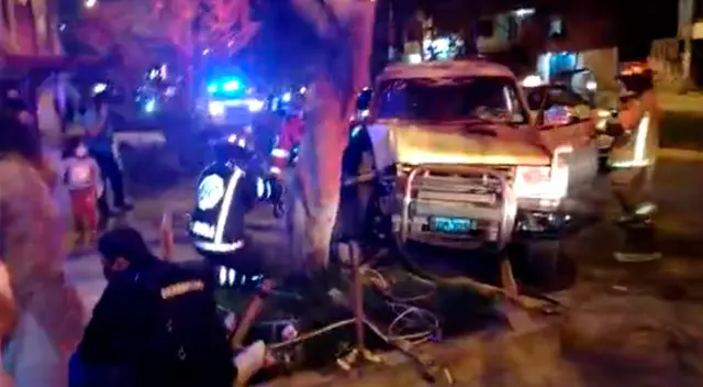 El accidente fue provocado por el exceso de velocidad en el que conducía el menor de 17 años El accidente fue provocado por el exceso de velocidad en el que conducía el menor de 17 años