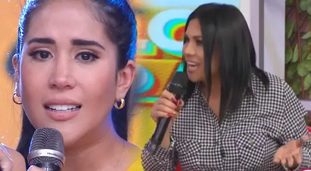 Yolanda Medina le da consejo a Melissa Paredes.