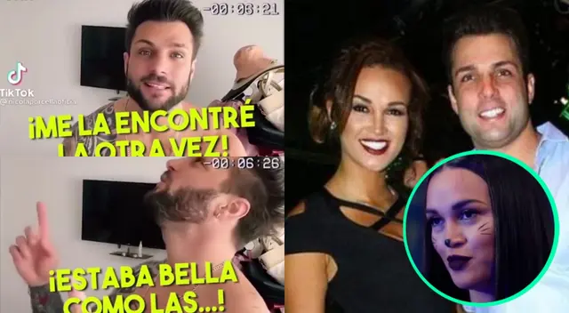 Nicola Porcella se vio cara a cara con Angie Arizaga en La Academia, y luego sorprendió al mostrarse cantando “Y es que sucede así” de PSV.