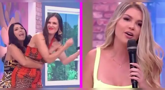 Brunella Horna troleó a Tula y Maju en su propio programa. Brunella Horna troleó a Tula y Maju en su propio programa.