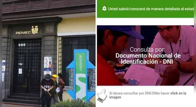 Reniec con su plataforma facilita las dudas al usuario.