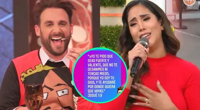 Rodrigo González le recordó a Melissa Paredes que Dios tiene bastante como para preocuparse por lo que hace con Anthony Aranda. ¡Uy!