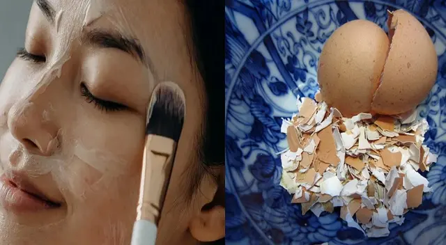 La cáscara de huevo te ayudará a atenuar las arrugas.