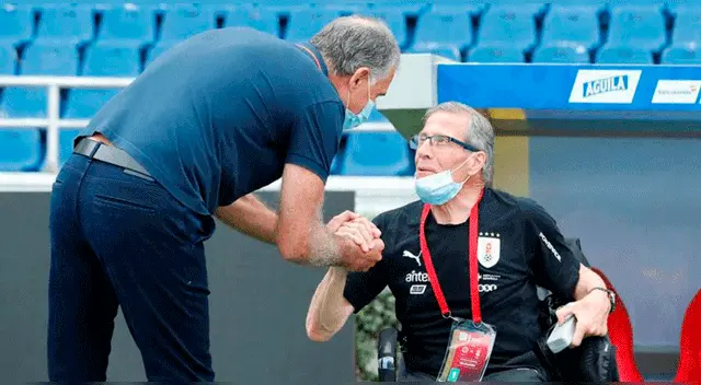 Gregorio Pérez técnico de la 'U' reconoce la capacidad de Washington Tabárez en la selección de Uruguay.