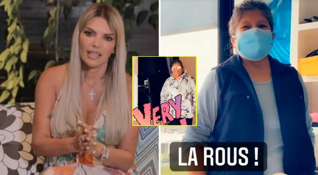 Jessica Newton engríe a su trabajadora Rosaura. Jessica Newton engríe a su trabajadora Rosaura.