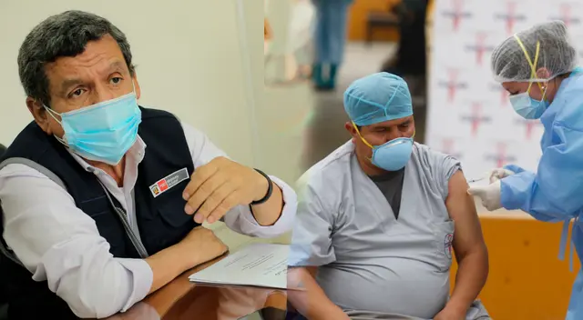 Hernando Cevallos aseguró que todos los peruanos recibirán su tercera dosis contra el COVID-19. Hernando Cevallos aseguró que todos los peruanos recibirán su tercera dosis contra el COVID-19.