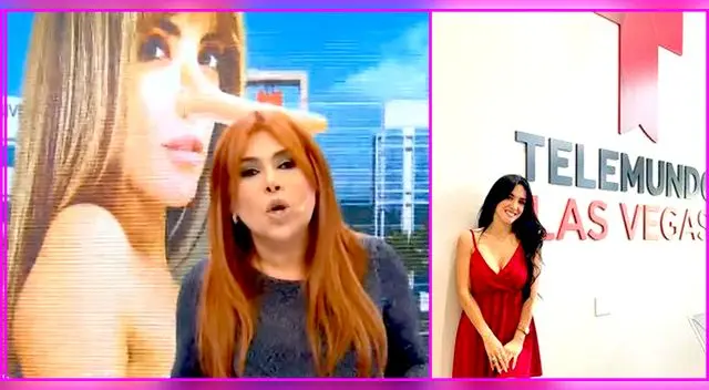 Magaly Medina le responde a Rosángela Espinoza. Magaly Medina le responde a Rosángela Espinoza.