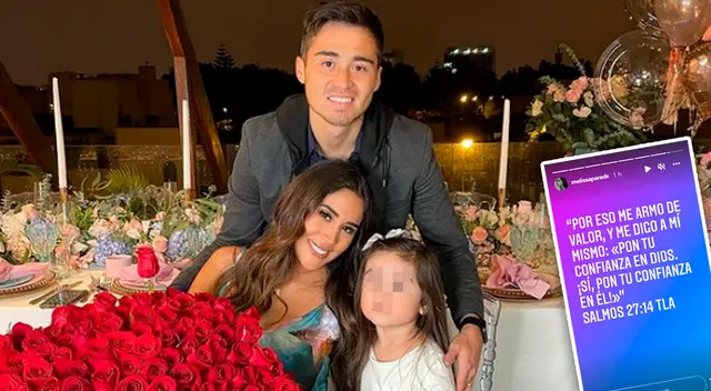 Rodrigo Cuba y Melissa Paredes siguen en disputa por la tenencia de su hija. Rodrigo Cuba y Melissa Paredes siguen en disputa por la tenencia de su hija.