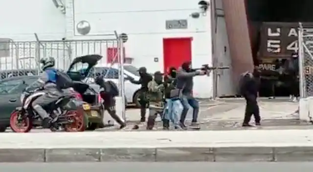 Asalto en Medellín