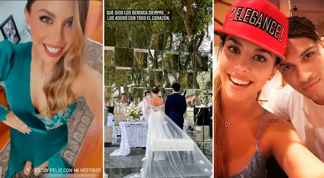 Alondra García Miró se mostró feliz por boda de su mejor amiga.