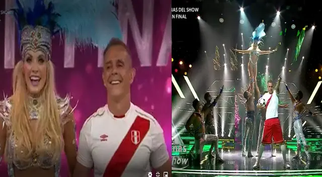Brenda y Julinho encendieron la pista de baile con un carnaval brasileño en la final de Reinas del Show.