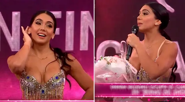Vania Bludau no se podrá llevar la corona de Reinas del show tras se eliminada.