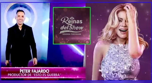 Peter Fajardo apareció en la gala final de Reinas del Show 2.