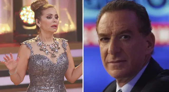 Gisela Valcárcel y Eddie Fleishman tuvieron un intercambio de palabras.