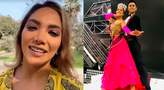 La bailarina también agradeció en su video a todo el equipo de El gran show y a Gisela Valcárcel por la oportunidad. La bailarina también agradeció en su video a todo el equipo de El gran show y a Gisela Valcárcel por la oportunidad.