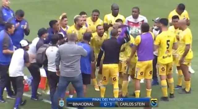 Carlos Stein y Binacional jugaron el partido de revalidación que definía quién disputaba la Liga 1 2022.