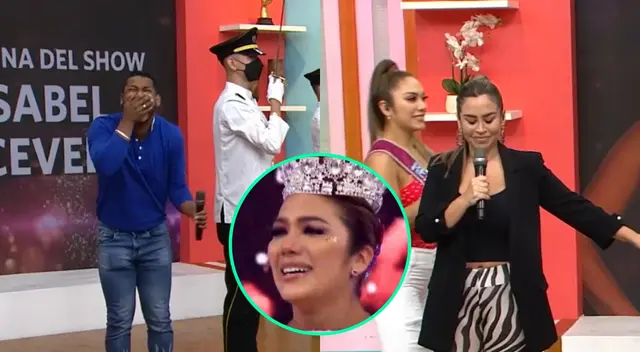 Ethel Pozo, Edson Dávila y Janet Barboza tuvieron como invitada a Isabel Acevedo en América Hoy, y aprovecharon en mostrar sus versiones de sus lágrimas tras su triunfo en Reinas del Show.