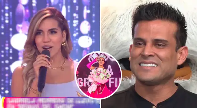 Christian Domínguez elogió a Gabriela Herrera.