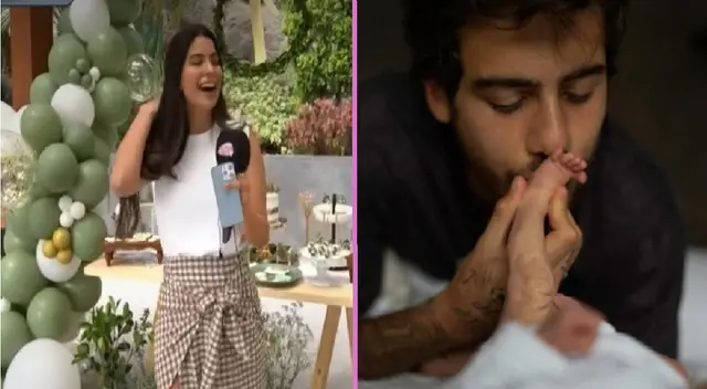 Ivana Yturbe y Beto Da Silva celebran el primer mes de su bebé.