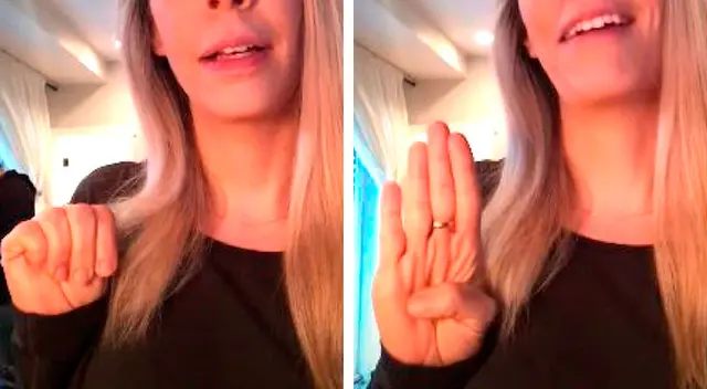 Joven recobró la libertad al estar secuestrada con una seña de TikTok. Joven recobró la libertad al estar secuestrada con una seña de TikTok.