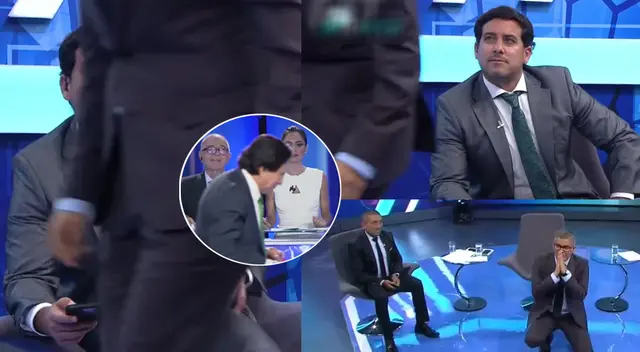 Erick Osores y Óscar del Portal protagonizaron un peculiar momento durante su programa en vivo.