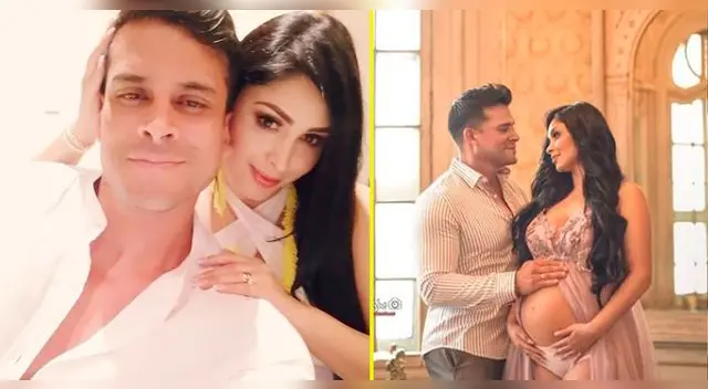 Christian Domínguez demostró estar orgulloso de Pamela Franco. Christian Domínguez demostró estar orgulloso de Pamela Franco.