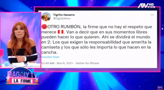 Magaly Medina se llevó de encuentro a los periodistas deportivos que tienen información de ampays, pero no lo cuentan. Magaly Medina se llevó de encuentro a los periodistas deportivos que tienen información de ampays, pero no lo cuentan.