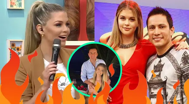 Brunella Horna aseguró que gracias a su relación con Renzo Costa puso sus tiendas, pero le dio con palo al compararlo con Richard Acuña.