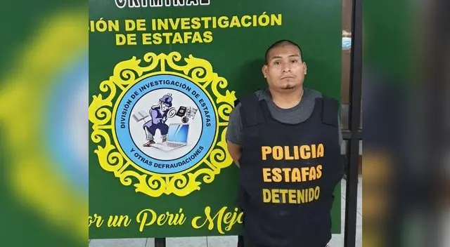 sujeto fue trasladado a la Dirincri para las investigaciones.