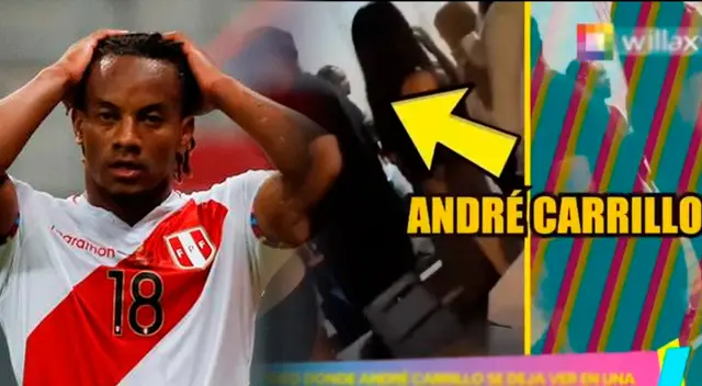 André Carrillo fue visto en una reunión social el sábado 6 de octubre último, según “Amor y Fuego”. André Carrillo fue visto en una reunión social el sábado 6 de octubre último, según “Amor y Fuego”.