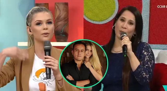 Brunella Horna aseguró que se siente bien solo conviviendo con Richard Acuña, y la psicóloga Lizbeth Cueva le recomendó ir a terapia.