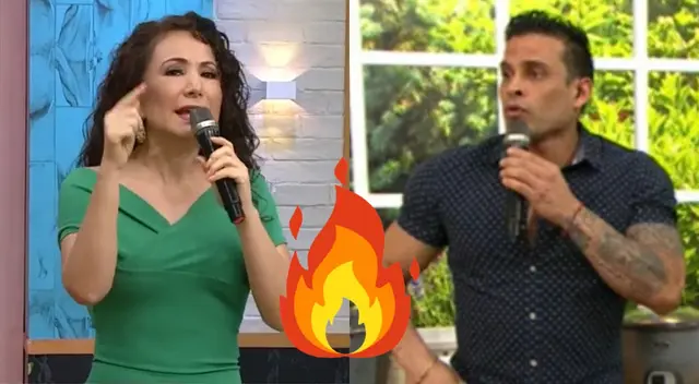 Christian Domínguez se ausentó nuevamente de América Hoy y ahora Janet Barboza revela que sería culpa de sus constantes visitas a En Boca de Todos.