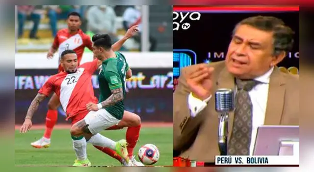 El comentarista dio candentes declaraciones previo a duelo de Perú vs. Bolivia. Mira aquí lo que dijo.