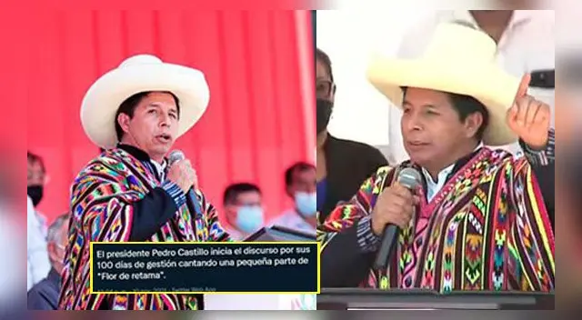 Flor de retama se ha vuelto tendencia tras interpretación del mandatario.