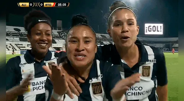 Sandy Dorador anotó el primer gol de Alianza Lima  sobre Tomayapo de Bolivia.