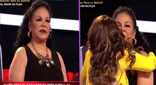 Eva Ayllón elogia a Susan Ochoa por su carrera musical y asegura la respeta.