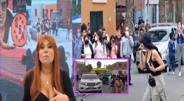 Magaly Medina mencionó que hasta la PNP llegó a intervenir concierto callejero de Michelle Soifer. Magaly Medina mencionó que hasta la PNP llegó a intervenir concierto callejero de Michelle Soifer.